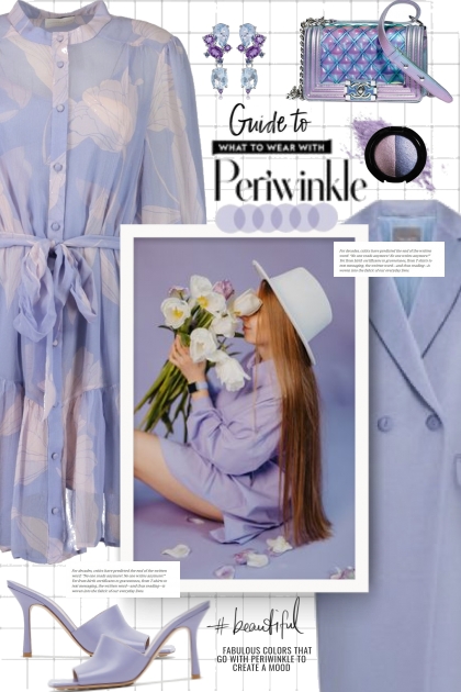 Guide To Wearing Periwinkle!