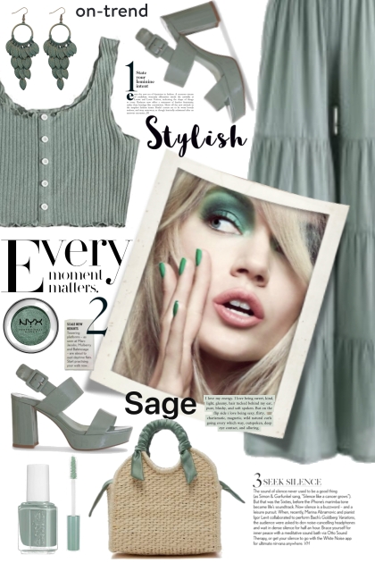 Stylish In Sage Green!- 搭配
