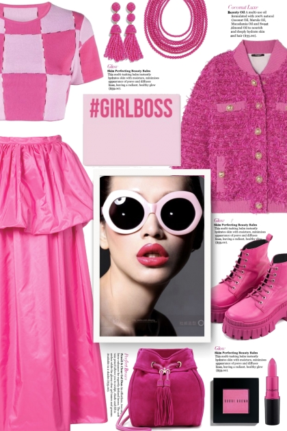 Girl Boss In Pink!- Модное сочетание