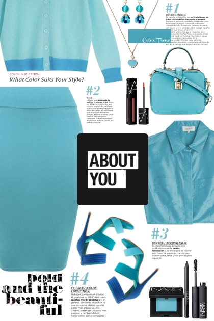 Bold in Turquoise Blue!