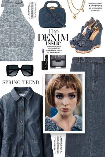 Spring Denim Look!- Combinaciónde moda