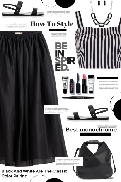 H & M Black Skirt!- Modekombination