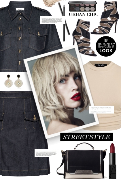 Daily Denim Look!- Combinazione di moda