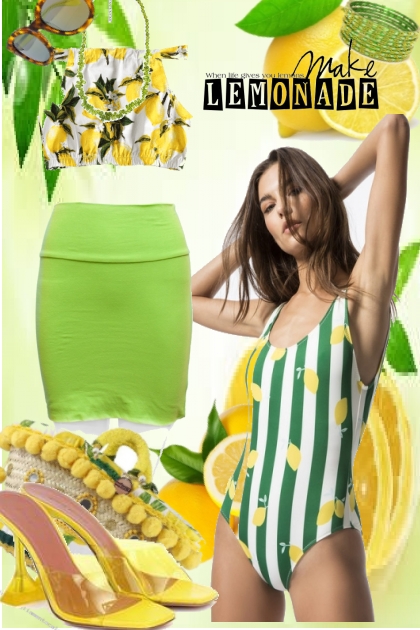 Lemon- combinação de moda