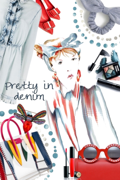 Pretty in denim- Модное сочетание