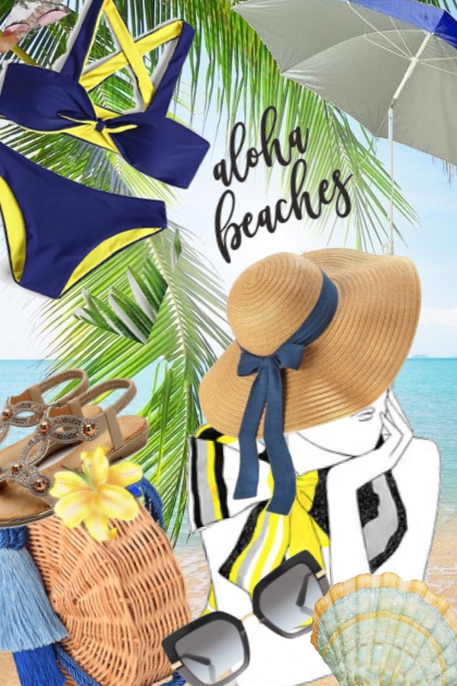 Sommer på stranda- Модное сочетание