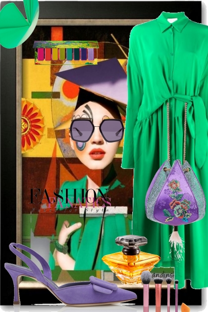 Green 9-8- Fashion set