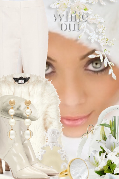 Only white - Combinazione di moda