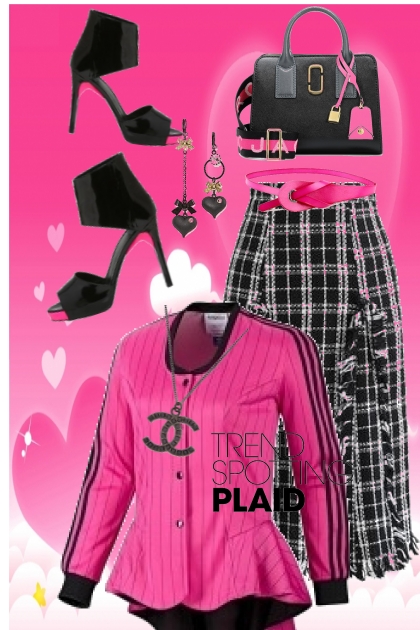 Pink/black 12-9- Combinazione di moda