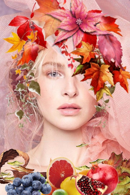 Pink autumn- combinação de moda