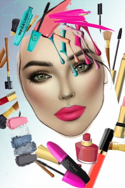  makeup queen- combinação de moda