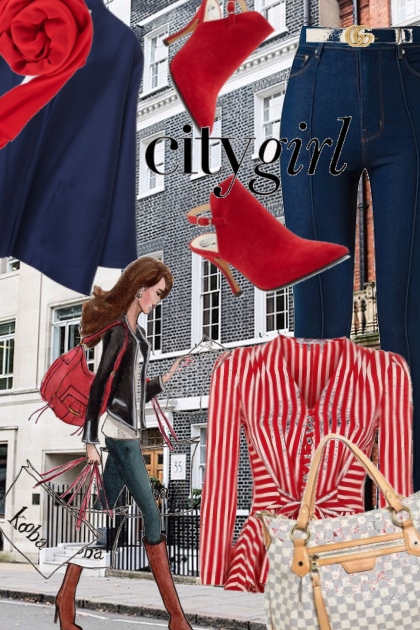 Citygirl- combinação de moda