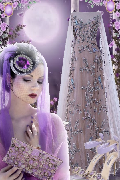 All purple- Модное сочетание