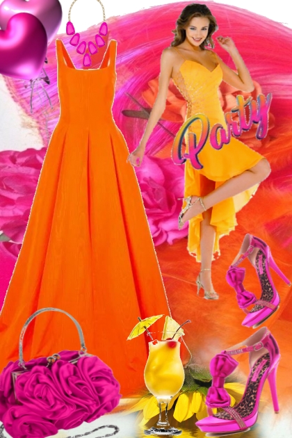 Orange 1-11- Модное сочетание