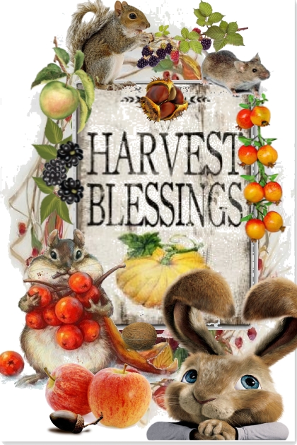 Harvest blessings- Kreacja