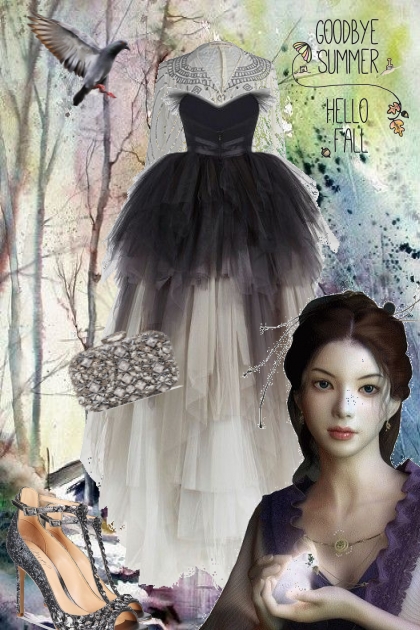 Black gown 14- Modna kombinacija