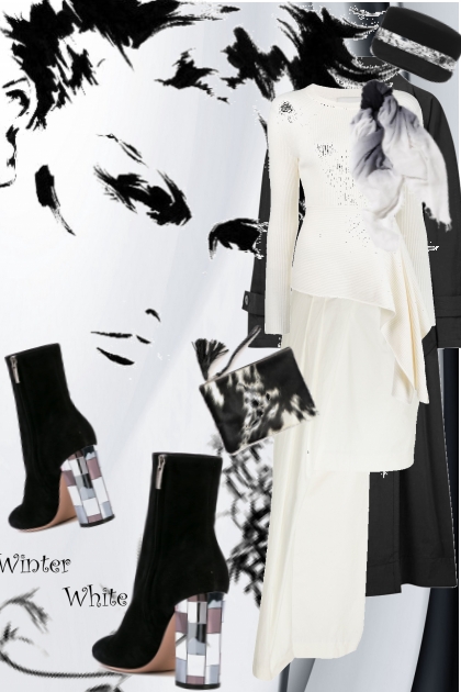 White skirt and top- Modna kombinacija