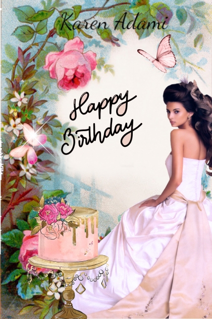 Happy Birthday Karen Adami- Fashion set