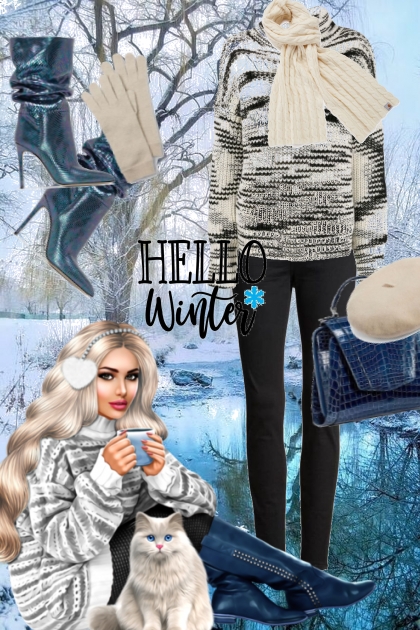 Winter outfit- Модное сочетание