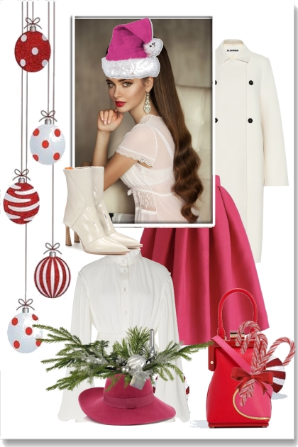 Sweet Christmas outfit- combinação de moda