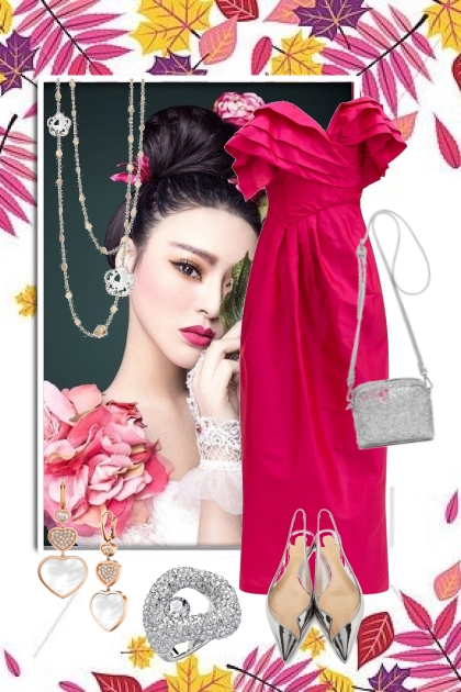 Pink gown 6-1- Modna kombinacija