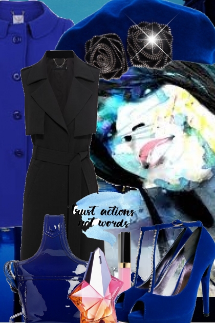Black-blue- Combinaciónde moda