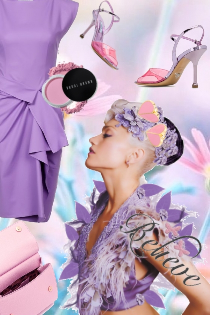 Pink and purple- Combinaciónde moda