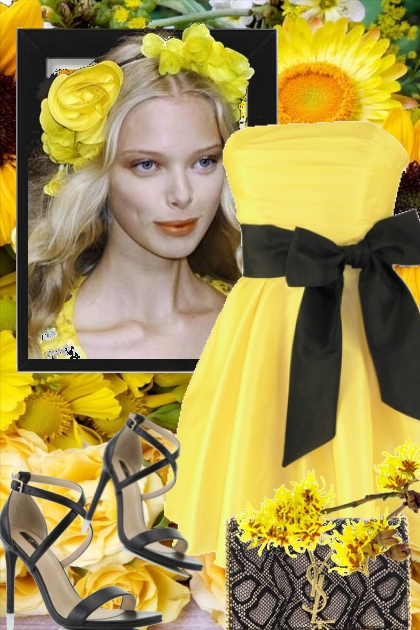Yellow rose - Fashion set