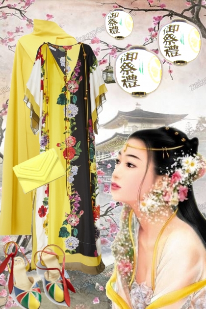 Japan-inspirert antrekk- Модное сочетание