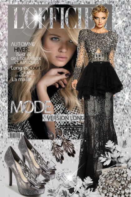 Black skirt- Modna kombinacija