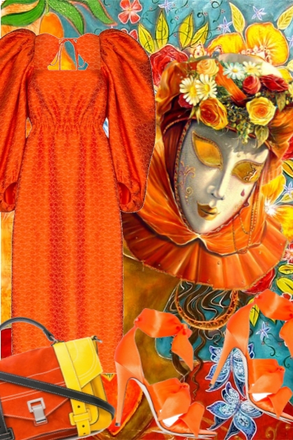 Orange and yellow- Combinazione di moda