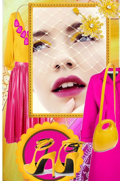 Yellow and pink 21- Combinazione di moda