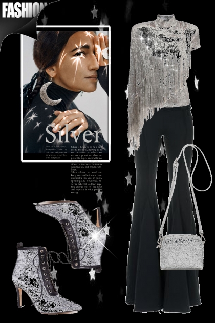 Silver and black 1-4- Combinazione di moda
