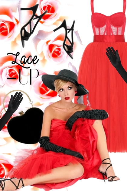 red dress 11- combinação de moda