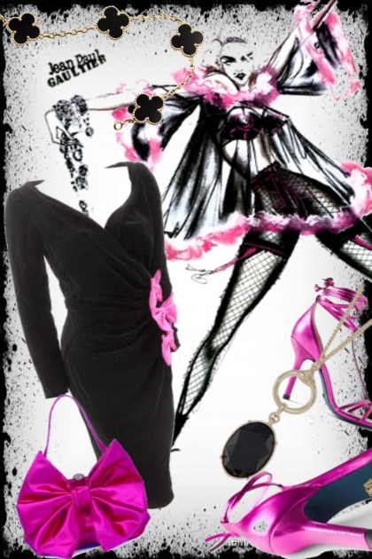 Black dress 13- Modna kombinacija