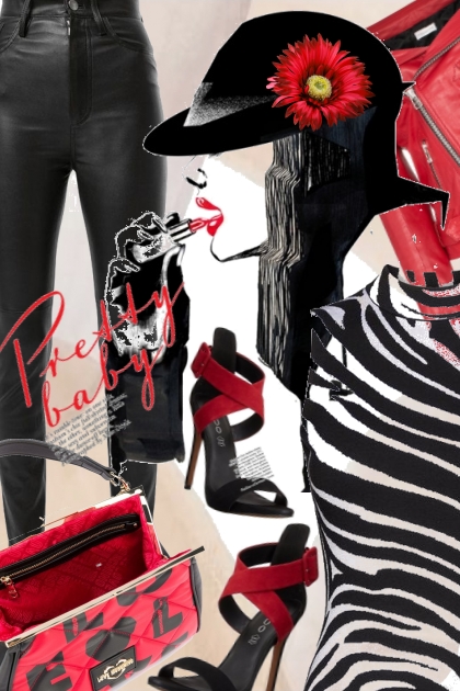 Red-black 19- Модное сочетание