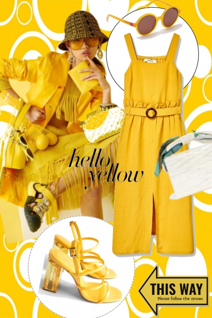 Yellow 19- Modna kombinacija