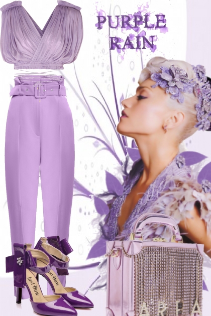 Purple 23-4- Модное сочетание