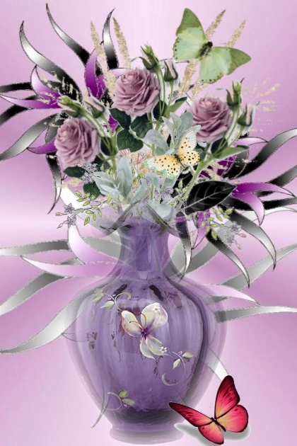 Lilla vase- Модное сочетание