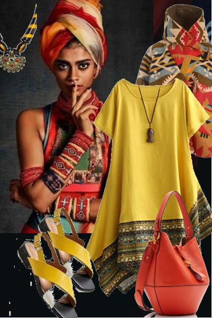 Ethnic style - Combinaciónde moda