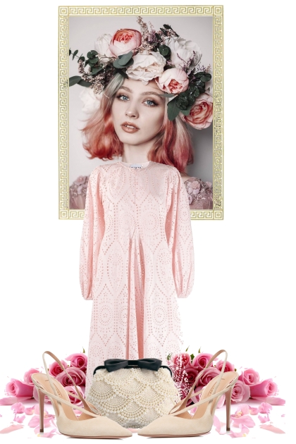 Pink dress 23-5- Модное сочетание