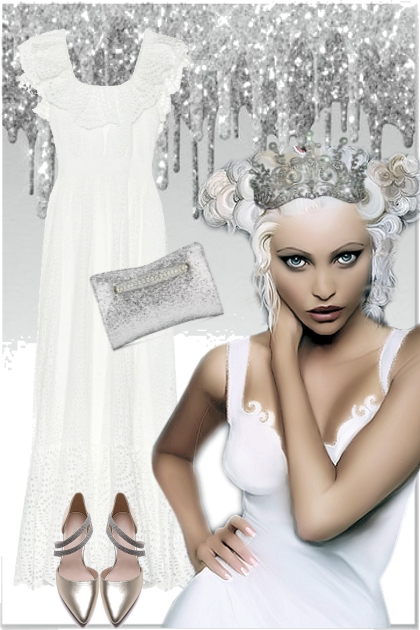 Silver and white - Combinazione di moda