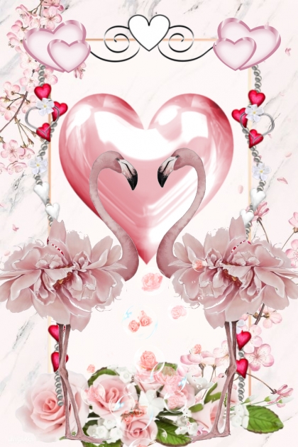 Flamingo love - Modna kombinacija