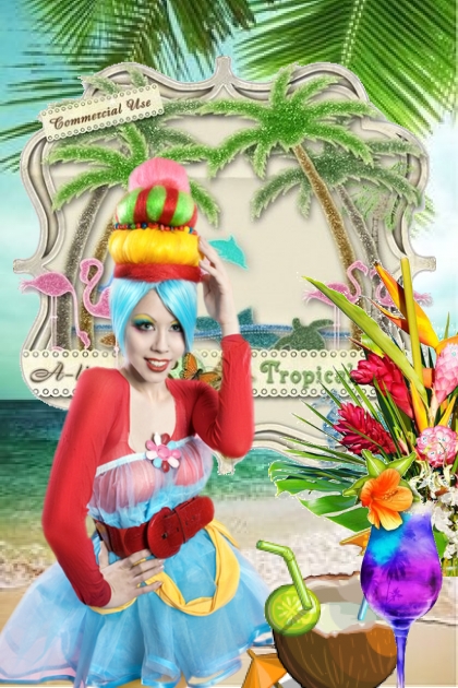 Tropical life - Fashion set