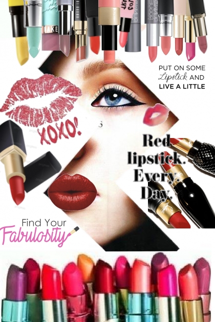 Lipstick- Combinazione di moda