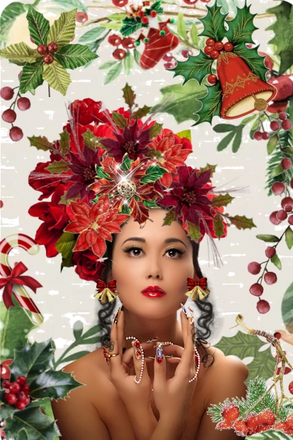 Christmas girl- Combinazione di moda