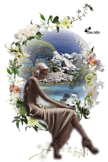 Natur og dame- Combinazione di moda