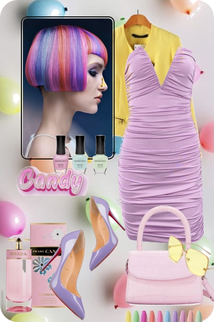 Candy colors- Fashion set