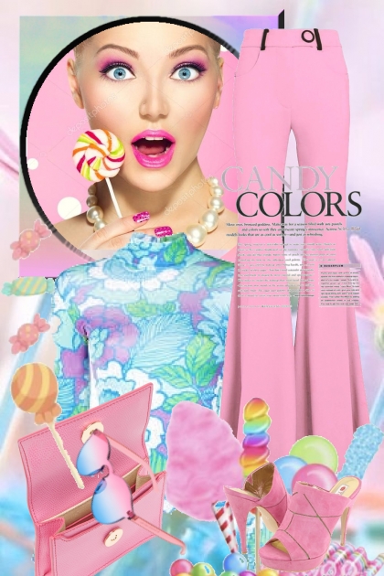 Candy colors 3- Fashion set