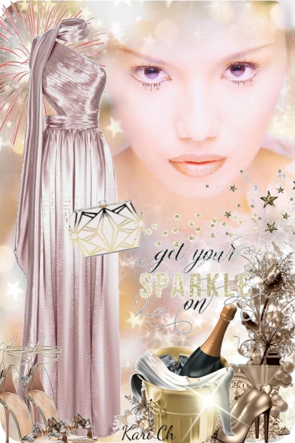 Lys lilla sid kjole 2116- Modna kombinacija